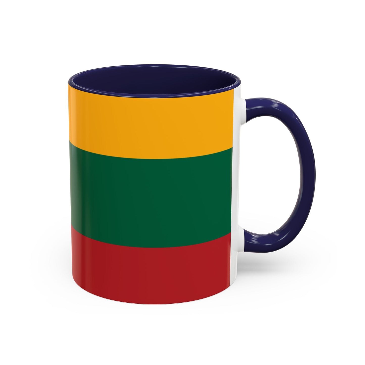 Lithuanian Flag Coffee Mug - 11oz & 15oz Accent Mugs