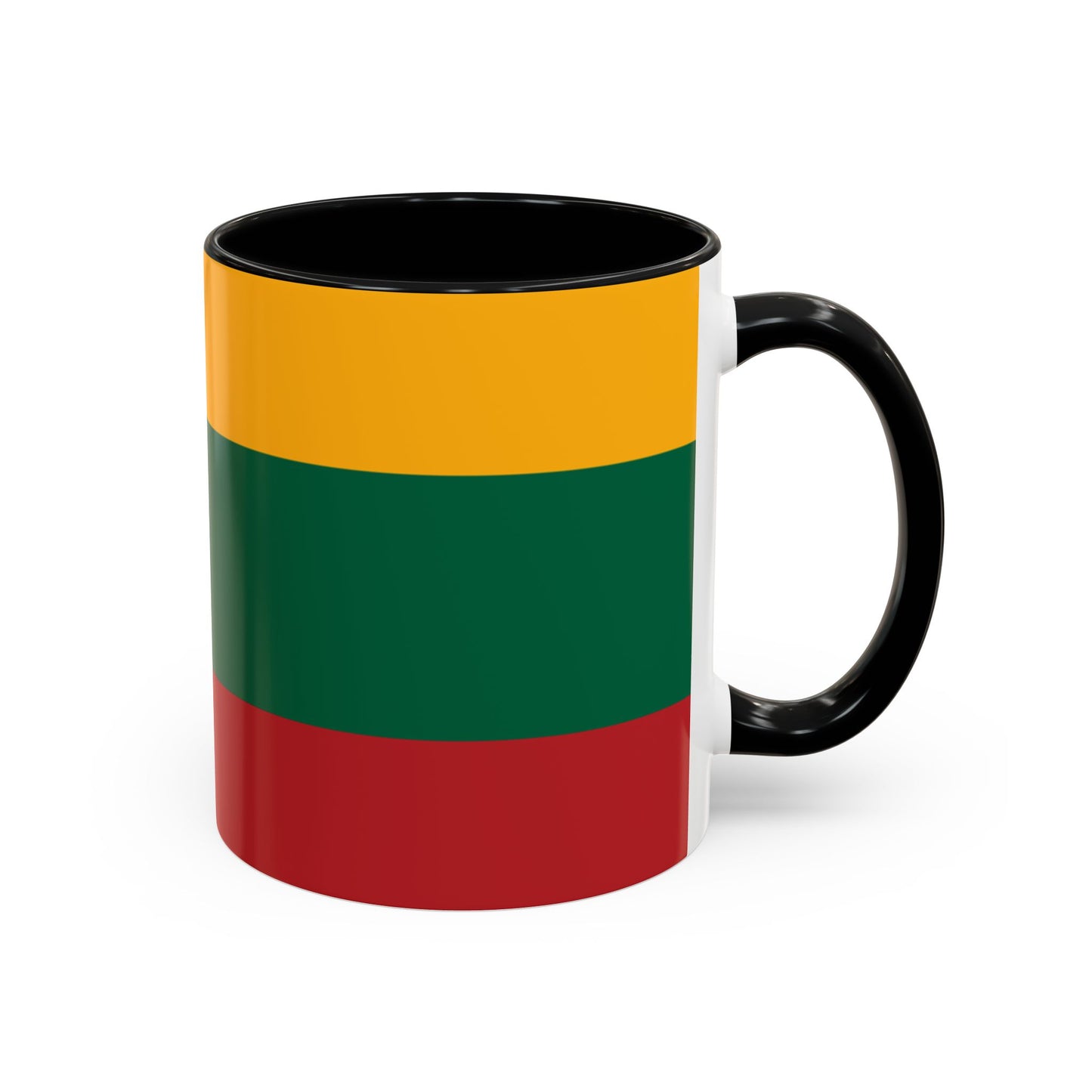 Lithuanian Flag Coffee Mug - 11oz & 15oz Accent Mugs