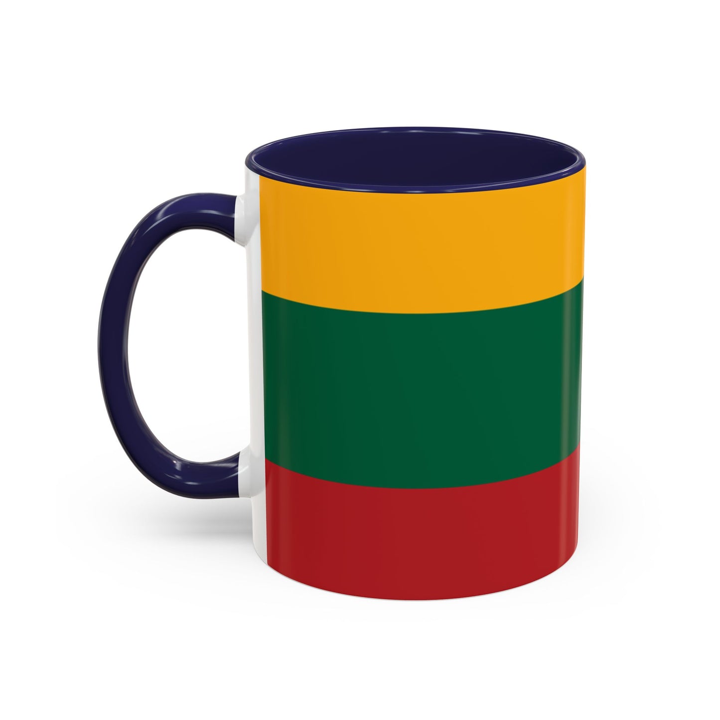 Lithuanian Flag Coffee Mug - 11oz & 15oz Accent Mugs