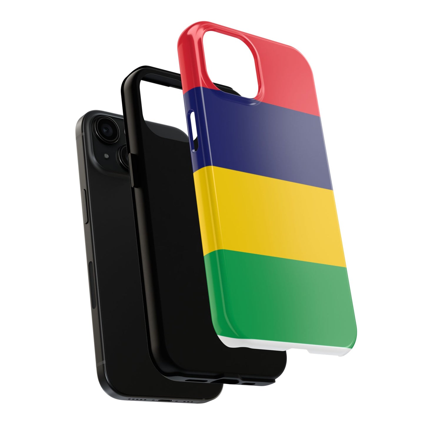 Vibrant Mauritius Flag Tough Phone Case - Stylish & Protective for All Occasions