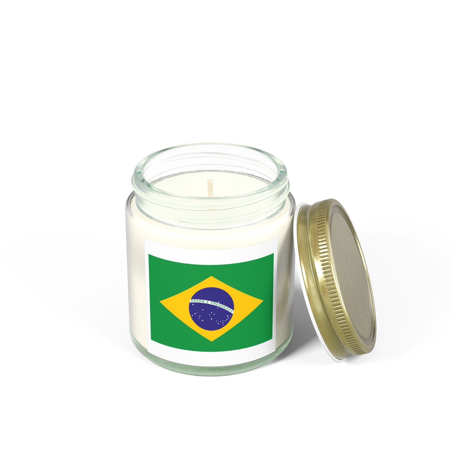 Brazilian Scented Candles, Coconut Apricot Wax (4oz, 9oz)