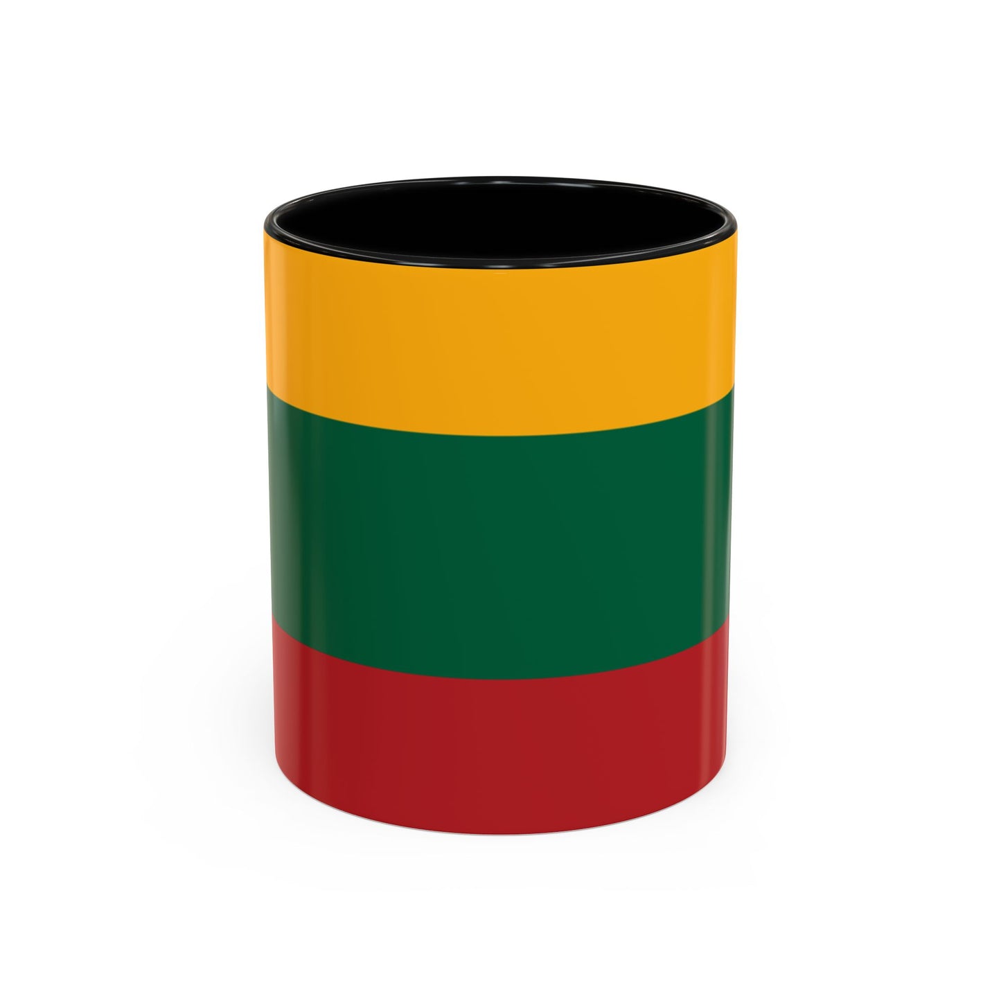 Lithuanian Flag Coffee Mug - 11oz & 15oz Accent Mugs