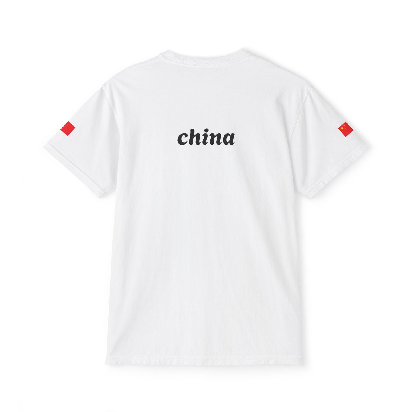 China Unisex Garment-Dyed Pocket T-Shirt