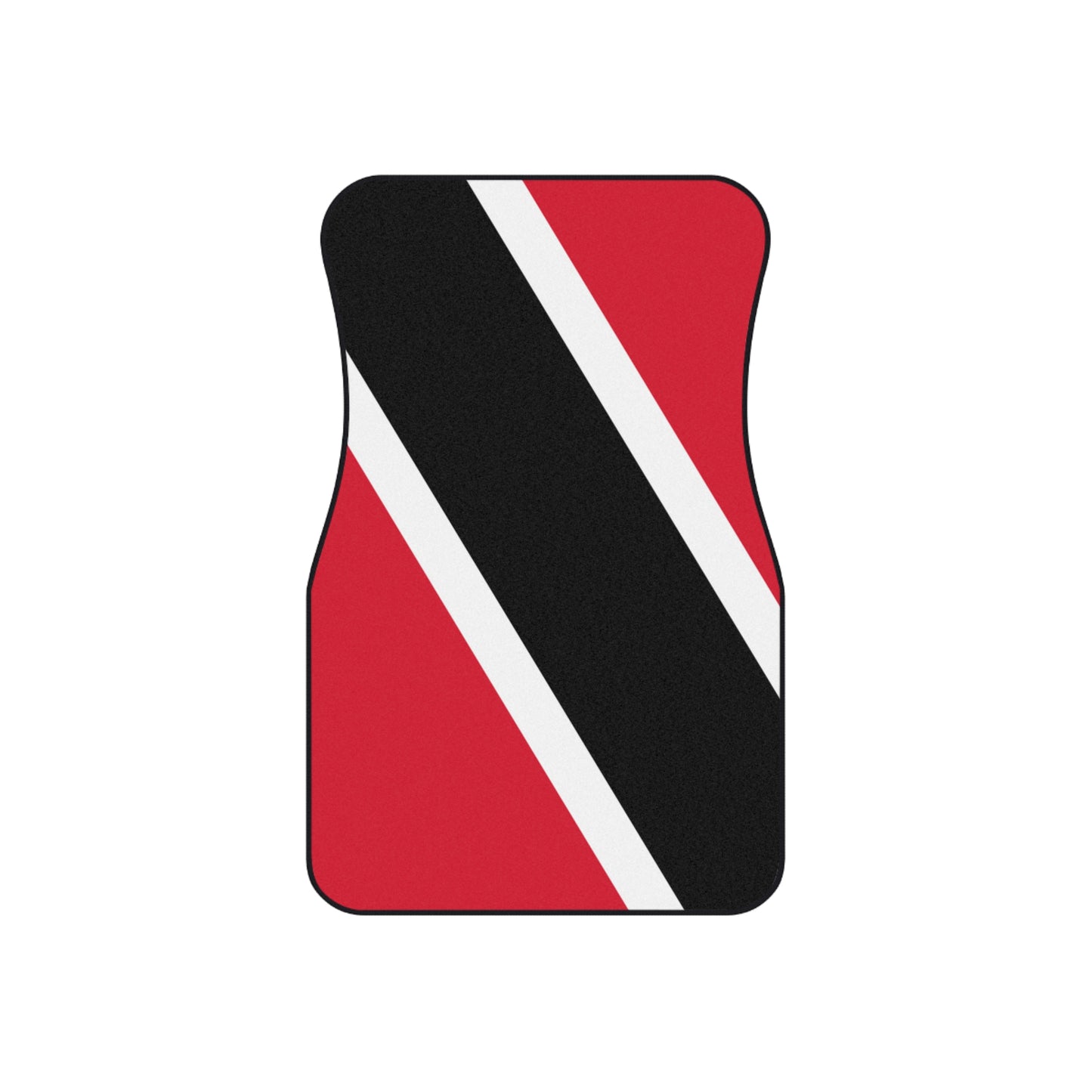 Trinidad Flag Car Mats - Set of 4 | Stylish Auto Accessories for Trinidadian Pride