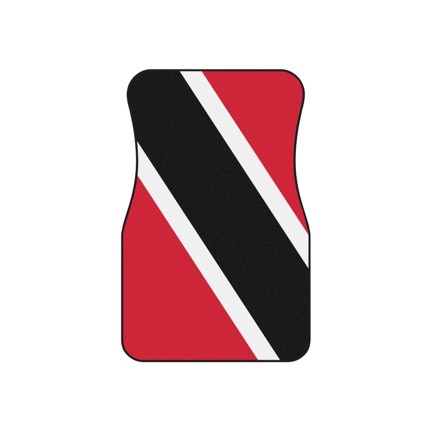 Trinidad Flag Car Mats - Set of 4 | Stylish Auto Accessories for Trinidadian Pride