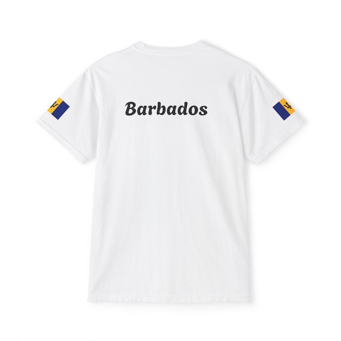 Barbados Unisex Garment-Dyed Pocket T-Shirt