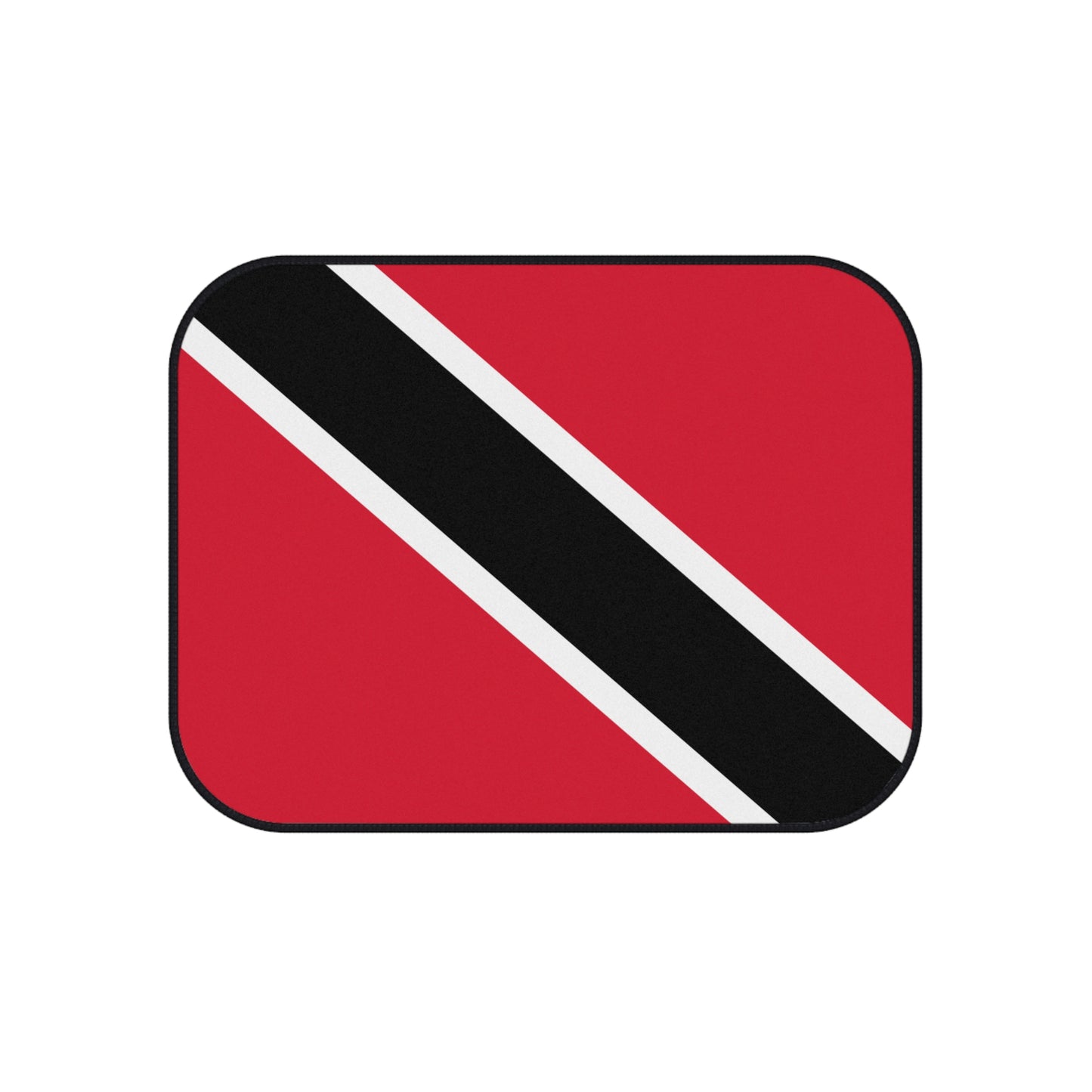 Trinidad Flag Car Mats - Set of 4 | Stylish Auto Accessories for Trinidadian Pride