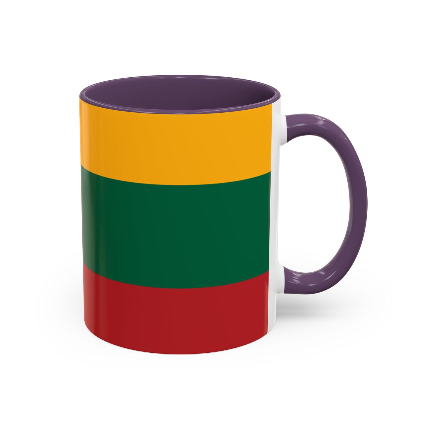 Lithuanian Flag Coffee Mug - 11oz & 15oz Accent Mugs