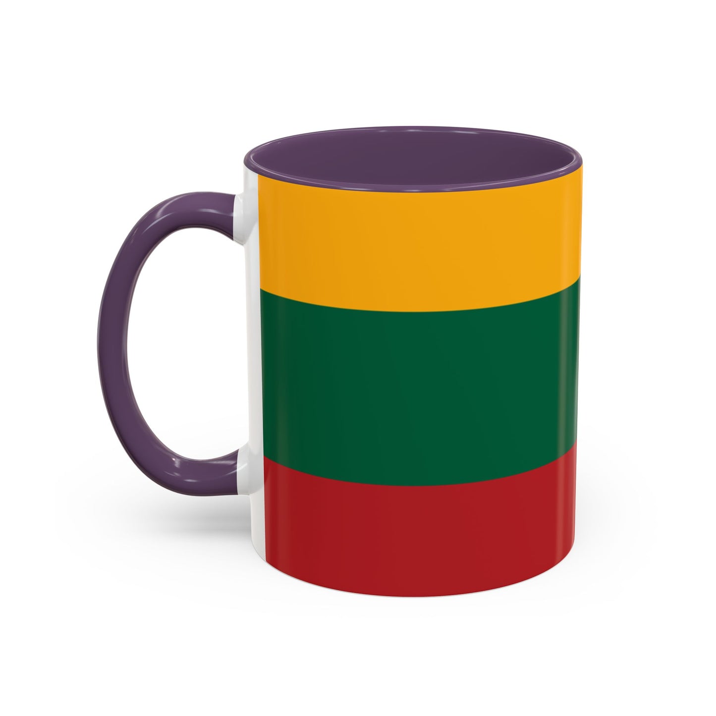 Lithuanian Flag Coffee Mug - 11oz & 15oz Accent Mugs