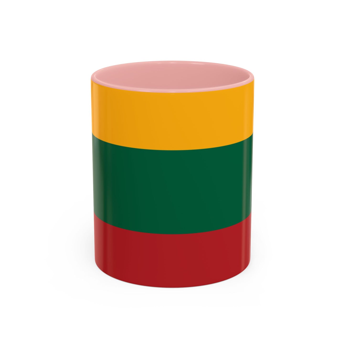 Lithuanian Flag Coffee Mug - 11oz & 15oz Accent Mugs