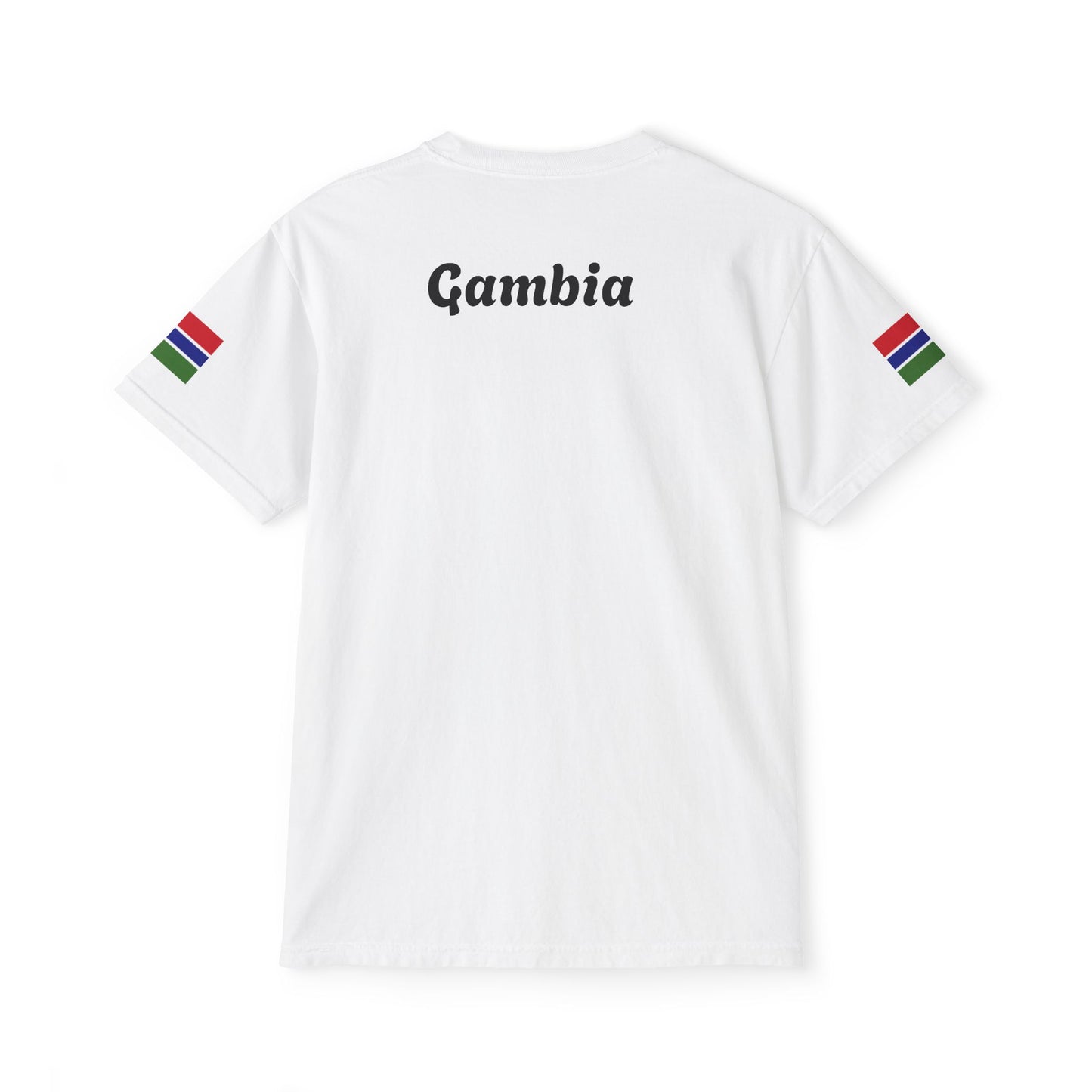 Gambia Unisex Garment-Dyed Pocket T-Shirt