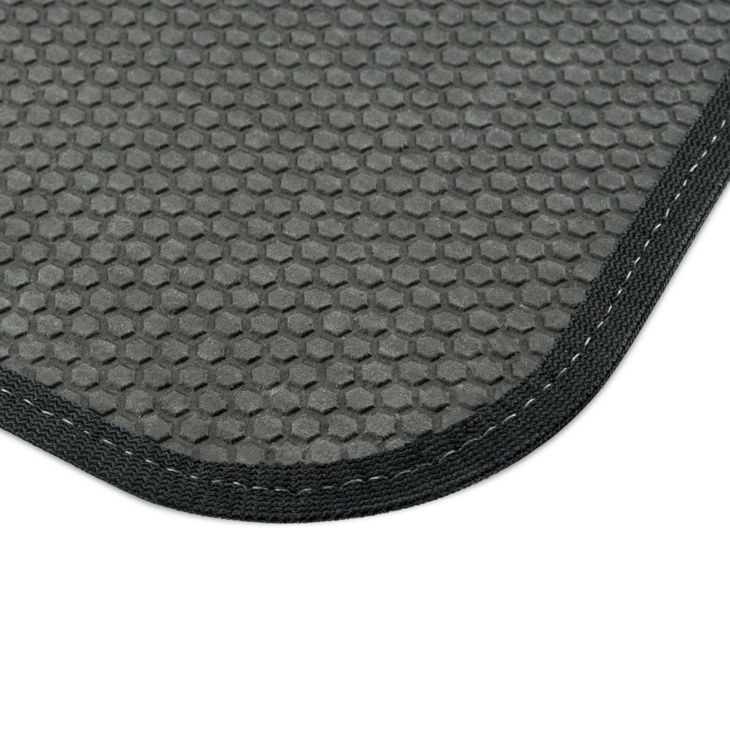 Barbados Flag Car Mats - Front Seat Floor Liners - Durable & Stylish