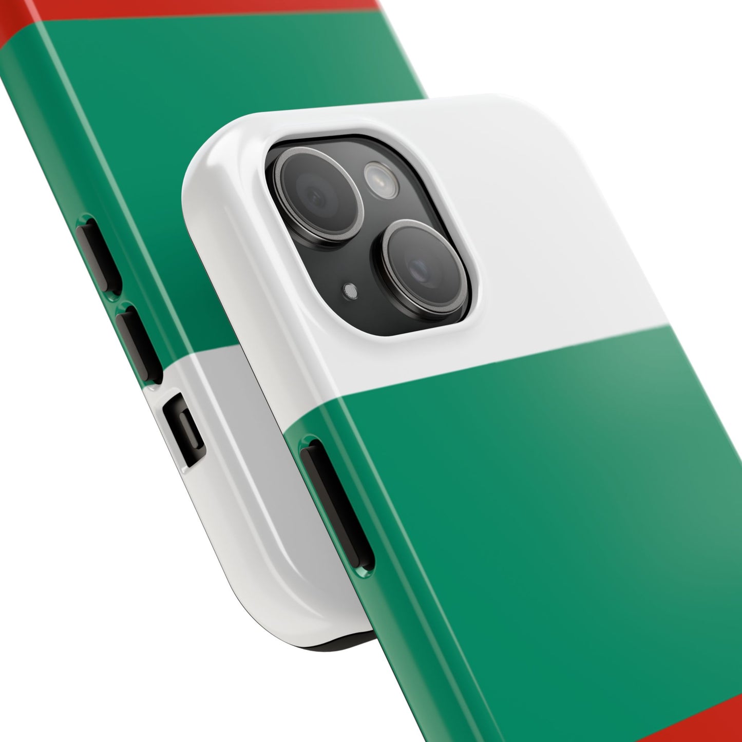 Stylish Tough Phone Case - Bulgaria Flag Design