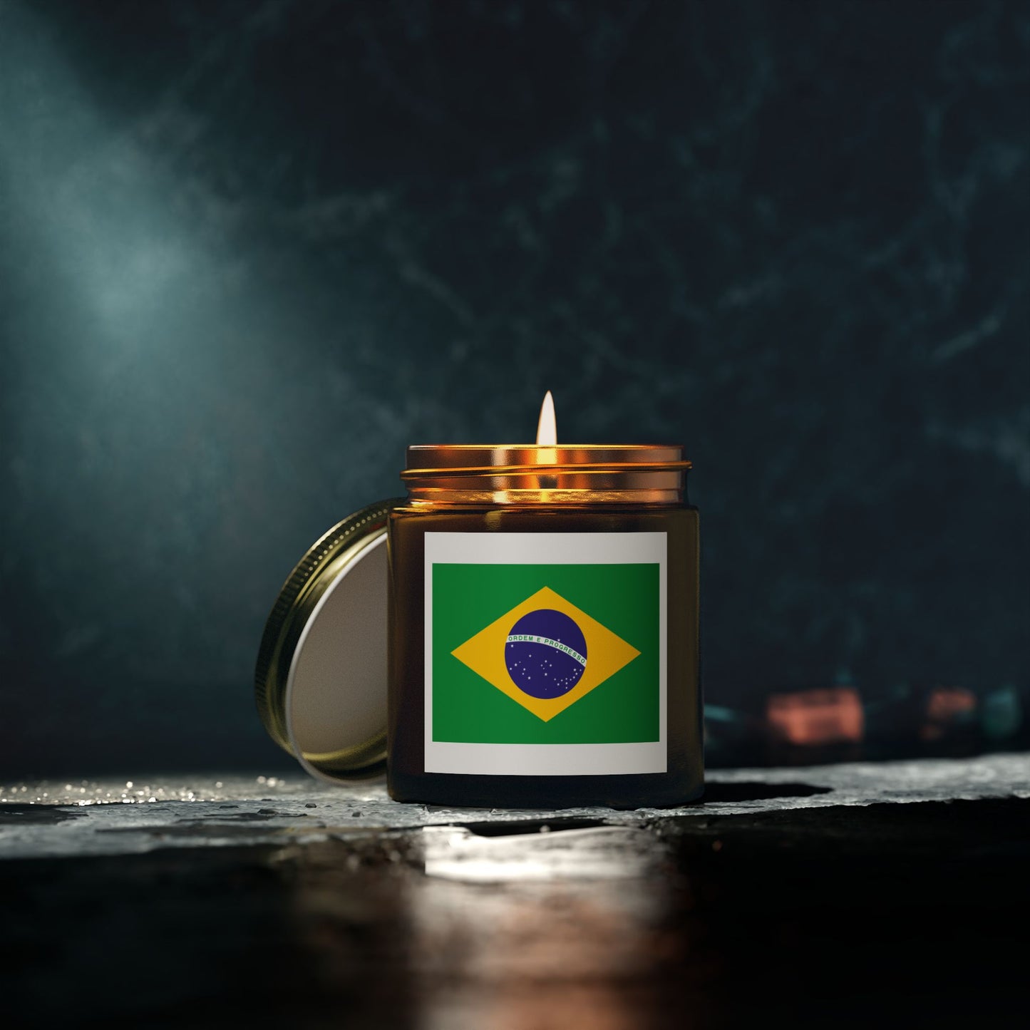 Brazilian Scented Candles, Coconut Apricot Wax (4oz, 9oz)