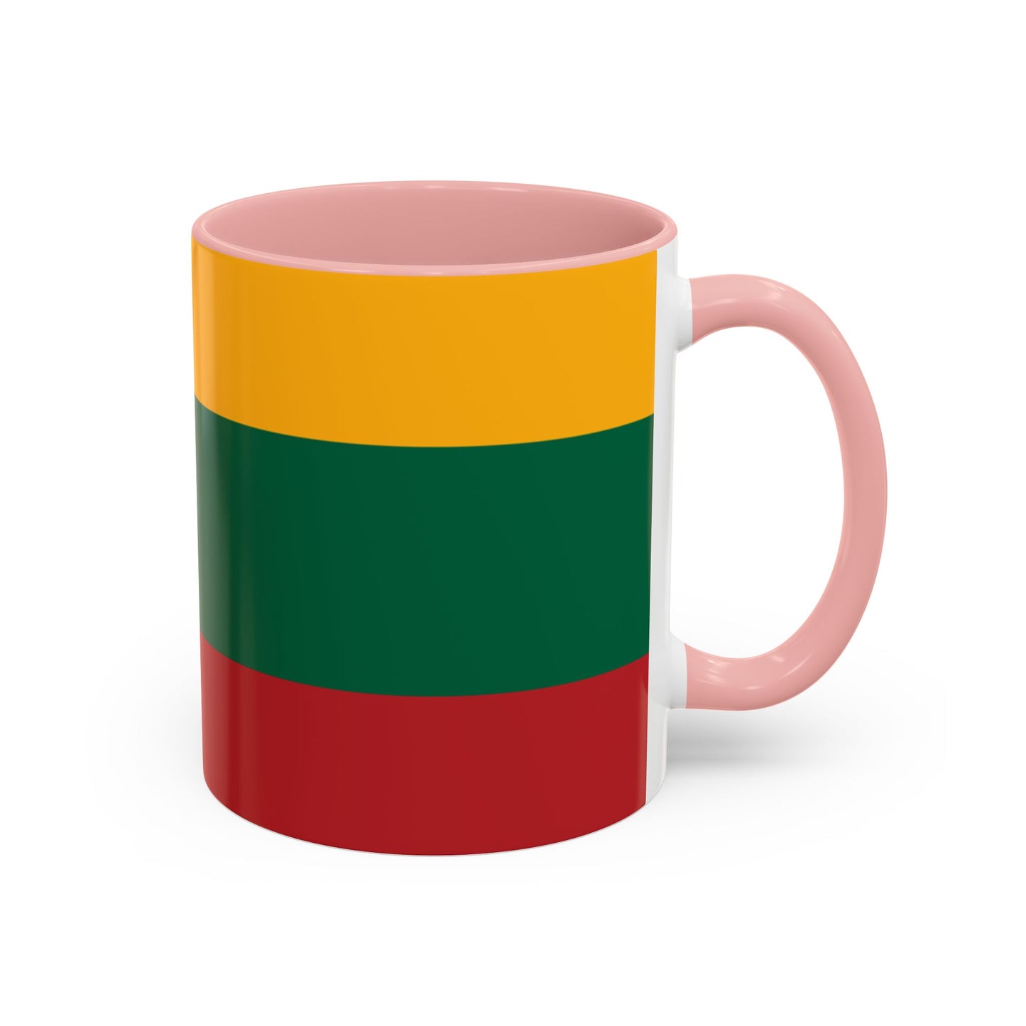 Lithuanian Flag Coffee Mug - 11oz & 15oz Accent Mugs