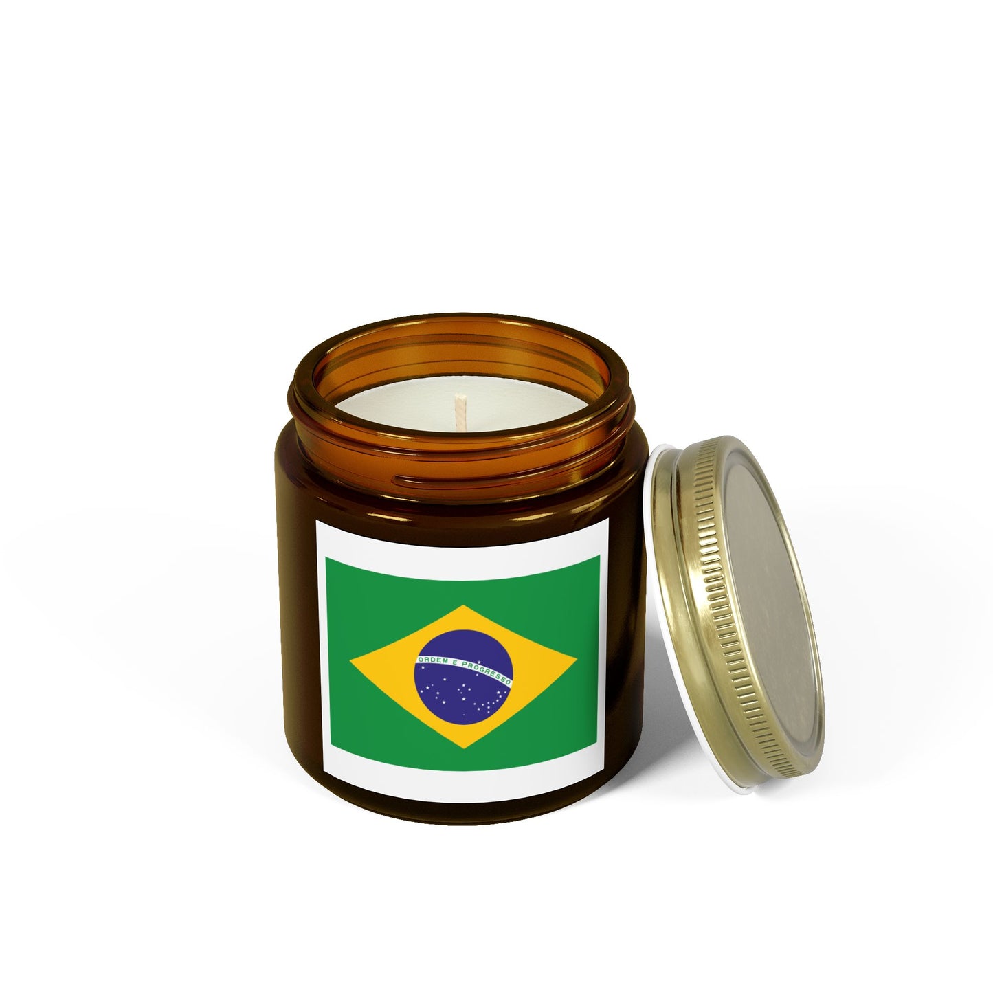 Brazilian Scented Candles, Coconut Apricot Wax (4oz, 9oz)