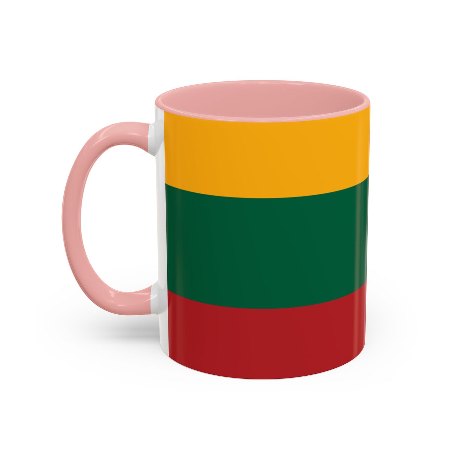 Lithuanian Flag Coffee Mug - 11oz & 15oz Accent Mugs