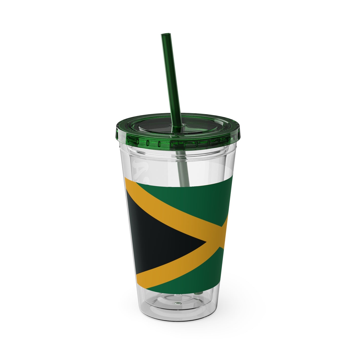 Jamaica Sunsplash Tumbler with Straw, 16oz